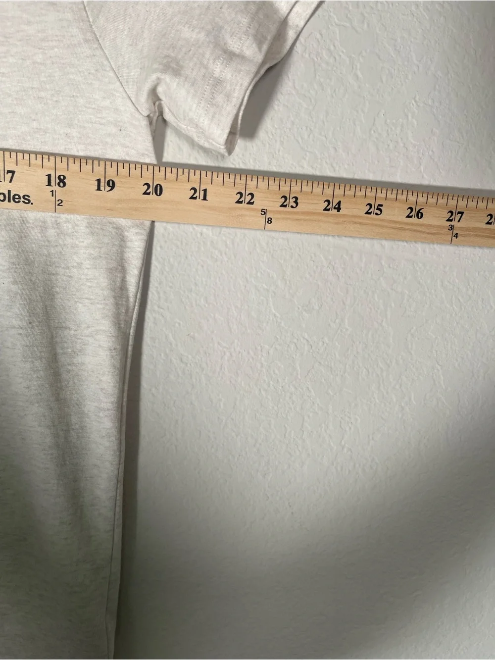 Everlane Men’s Organic Cotton Tee Size  Medium Uniform Line in Oatmeal - Picture 6 of 11